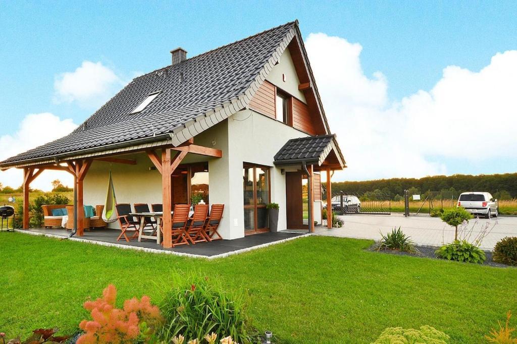 Holiday Home With A Terrace, Sauna, Jacuzzi Mielenko Exteriér fotografie