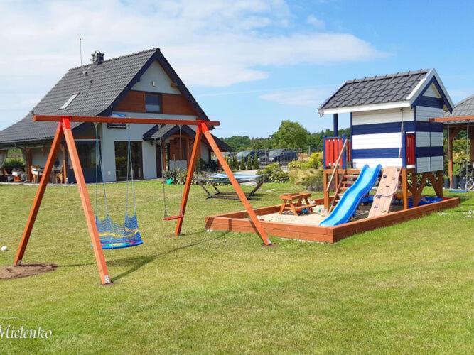 Holiday Home With A Terrace, Sauna, Jacuzzi Mielenko Exteriér fotografie